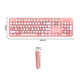 thumbnail image 3 of Teclado inalámbrico Bluetooth para máquina de escribir, compatible con Android, Windows y PC, ideal para el hogar y la oficina., 3 of 8