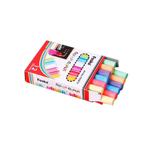Tiza Colores 12 Und Ck2012 Foska