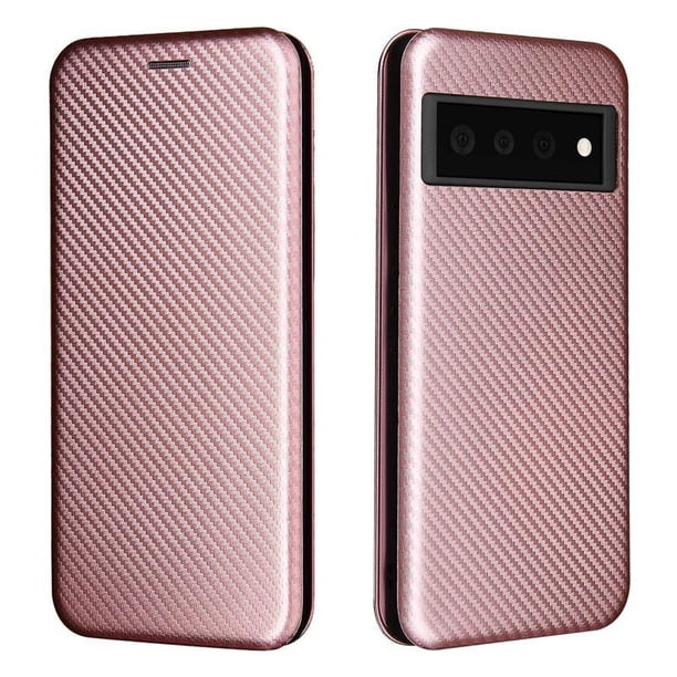 Funda Flip para FOXDOCK Google Pixel 6 - Funda magnética de negocios, funda protectora delgada
