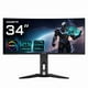 thumbnail image 1 of Monitor Gamer Curvo GIGABYTE MO34WQC2 34" OLED, WQHD, 240Hz, 0.03ms, 2xHDMI, DP, USB-C, 1 of 7