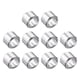 thumbnail image 1 of Uxcell 10 paquete de espaciadores de acero inoxidable 1/4" de diámetro interior x 3/8" de diámetro exterior x 1/4" de longitud, 1 of 6