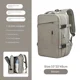 thumbnail image 1 of Super Charging Large Capacity Bags Business Multifunctional Backpacks Expandable Airplane Travel Backpack Laptop Bag Luggage Man, 1 of 3