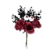thumbnail image 1 of Ramo De Eucalipto Con Forma De Rosa Y Ojo De Halloween Para Fiestas Y Eventos Festivos En Rojo, 1 of 5