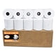 thumbnail image 1 of Papel térmico Nayelish 80 mm x 70 m, libre de BPA y BPS, 10 rollos, 1 of 2