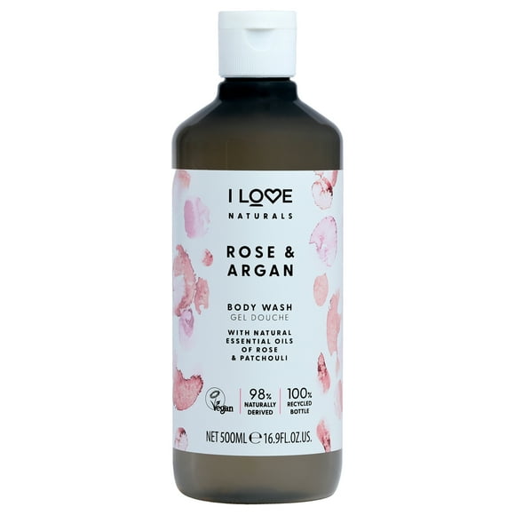 Jabón Corporal Naturals - Rosa Y Argán De Para - Gel De Baño