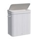 thumbnail image 1 of Cesto de ropa SONGMICS Bamboo con tapa, 100 L, color gris tórtola ULCB063G01, 1 of 9