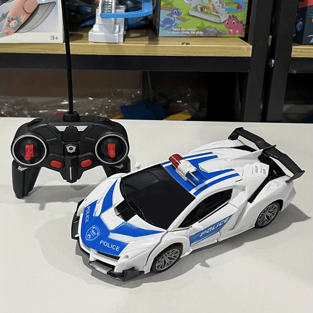 Remote Control Car - Transform Robot RC Cars One-Button Deformation And 360 Degree Rotating Drifting, Present Christmas Birthday Gift For Boys/Girls