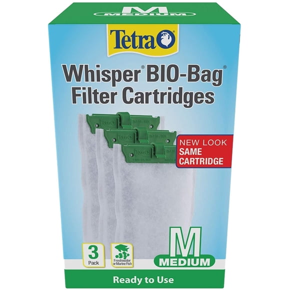 Cartuchos de filtro Tetra Whisper Bio-Bag para acuario