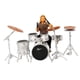 thumbnail image 3 of Figuras de Música Rock 1/64, Colecciones en Miniatura, Accesorios de Película, Escala S, Micropaisaje Ferroviario, Dioramas de Construcción de Conjunto de baterista marrón, 3 of 5