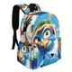 thumbnail image 2 of Zambezia-theme Backpack, Campus style schoolbag Bookbag with Adjustable Shoulder Straps And Large Zip Compartment, Unisex Travel Bags.42x30x15cm, 2 of 6