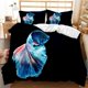thumbnail image 1 of Colorful fish Quilt Duvet Cover Set Home Textiles Bedspread Bed Linen3-Piece Bedding Set, 1 of 5