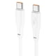 thumbnail image 1 of Cable Hoco X93 Force 60W Usb C a Usb C 2M Blanco, 1 of 3