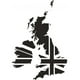 thumbnail image 1 of Decomural United Kingdom Map Union Jack WS-16251, 1 of 2