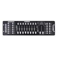 Magideal - Controlador De Panel De Controlador De Consola, Consola Mezcladora De Iluminación Portátil De 192 Canales Para Pub Djs, Ktv, Discoteca, Accesorios Par