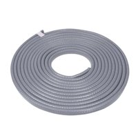 Ioensy - El Borde De La Puerta Del Automóvil Protege La Tira De Sellado Anticolisión Automática Para Sedán Camión Gris