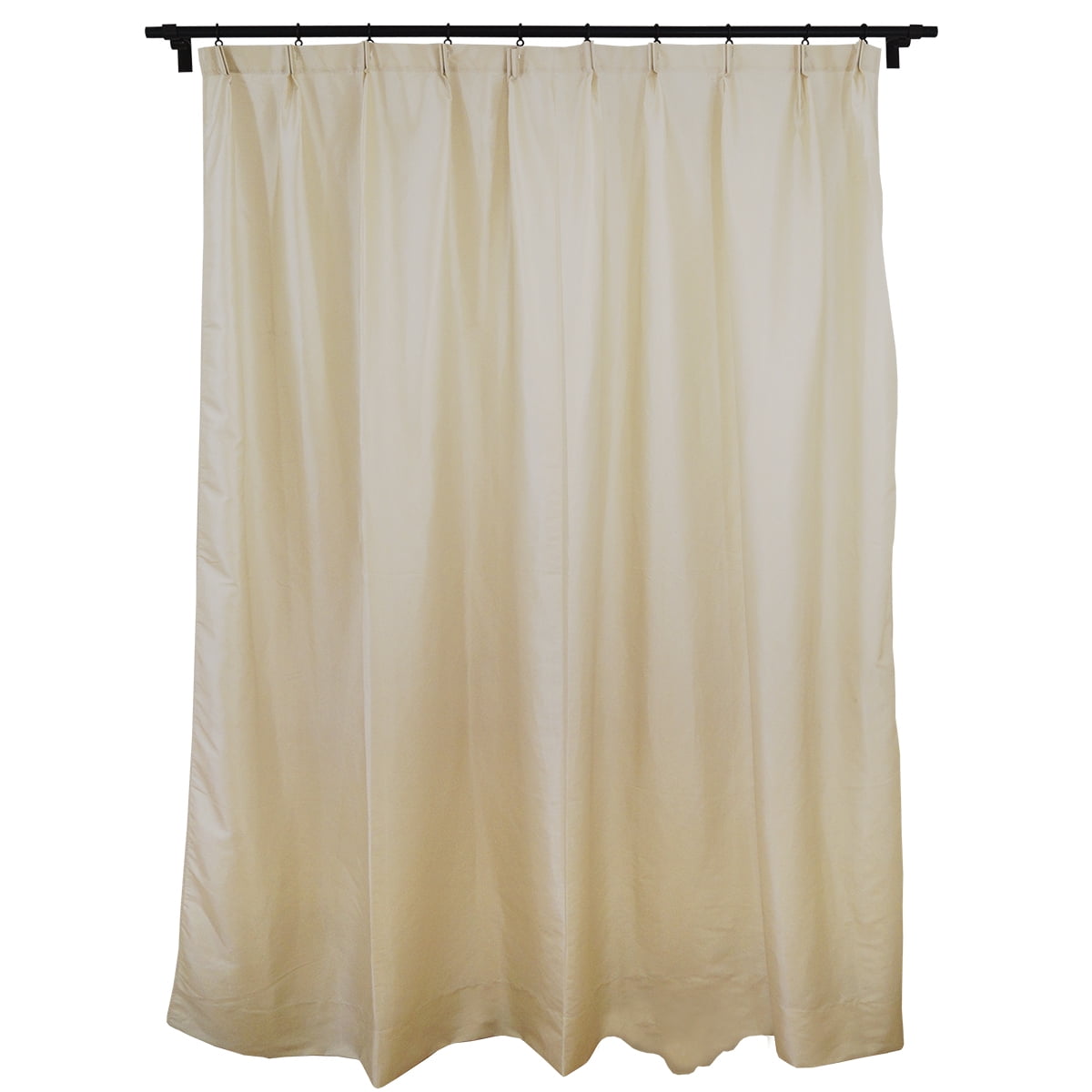 Texfina - Cortina Silky Pinzas 160x230 Cm - Beige