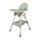 thumbnail image 1 of Silla De Comer 2 En 1 Ajustable Pegables Portatil Verde Infantil, 1 of 3