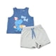 thumbnail image 1 of Conjunto Bebe Niño Short y Polera Tank Navy Corona, 1 of 5