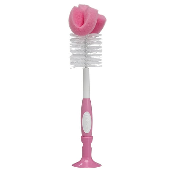 Cepillo Limpieza Mamadera Color Rosado