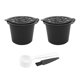 thumbnail image 4 of Cápsulas De Café Reutilizables Con Cuchara Coffeeware Para Cafe Bar Style A Black, 4 of 5