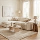 thumbnail image 5 of Sofa Seccional Izquirdo Luciano Resolte Indenpendiente Beige Rayado, 5 of 8