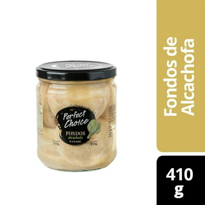Fondos De Alcachofa Frasco Drenado 210 G - Neto 410 G Perfect Choice