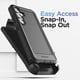thumbnail image 3 of Funda resistente con cinturón para Samsung Galaxy S24 Plus con cristal, 3 of 9