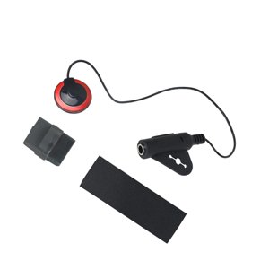 Magideal - Micrófono De Contacto Pastilla Piezoeléctrica Con Cable Conector De Audio Pastilla Transductor Piezoeléctrica Portátil Para Violín Guitarras Acústicas