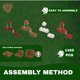thumbnail image 4 of Set de bloques de construcción Snaptor de pelota y guantes de béisbol, 1485 piezas, 4 of 8
