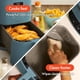 thumbnail image 3 of Air Fryer BELLA de 4 cuartos de galón, delgada, se adapta a cualquier lugar, utensilios de cocina Surf, 1,5 kg, 3 of 7