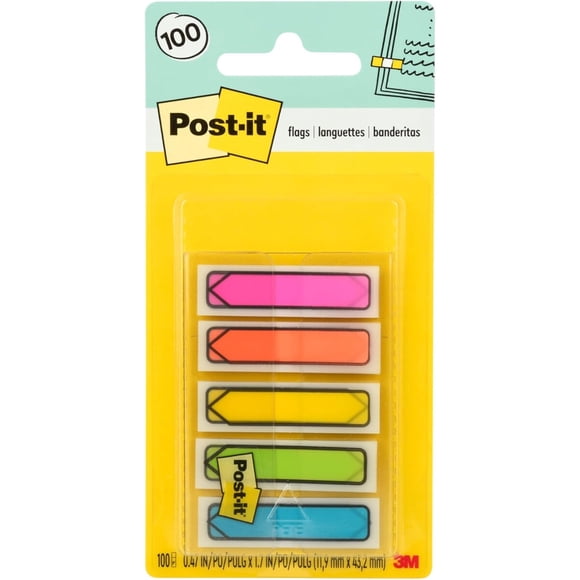 Banderitas Post-it Arrow Colores Surtidos 0.47 in 100 u