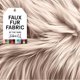 thumbnail image 1 of Tela de peluche sintético FabricLA 46 x 152 cm, color latte, media yarda, 1 of 7