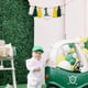 thumbnail image 5 of Banner de 1.er cumpleaños con temática de golf Sherkarmiu para silla alta, 5 of 7