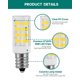 thumbnail image 3 of Bombilla LED Becuice 4W 110-130V Pack de 2 Blanco cálido, 3 of 9
