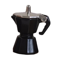 Bothyi - Cafetera En Miniatura Para Casa De Muñecas Mini 1/12 Para Decoración De Modelo De Casa De Micropaisaje, Color Negro