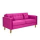thumbnail image 2 of Sofa New Retro 3c Felpa 04 Fucsia, 2 of 6