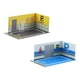 thumbnail image 5 of 2 Piezas 1:32 Estacionamiento Modelo Coche Diecast Garaje Escena StyleK, 5 of 5
