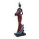thumbnail image 2 of Figura De Mujer Africana Estatuilla Azul, 2 of 3