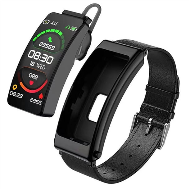 Pulsera Inteligente con Auriculares Integrados - Pantalla Táctil, Resistente al Agua, Conectividad Inalámbrica, Reproducción de Música, Contador de Pasos