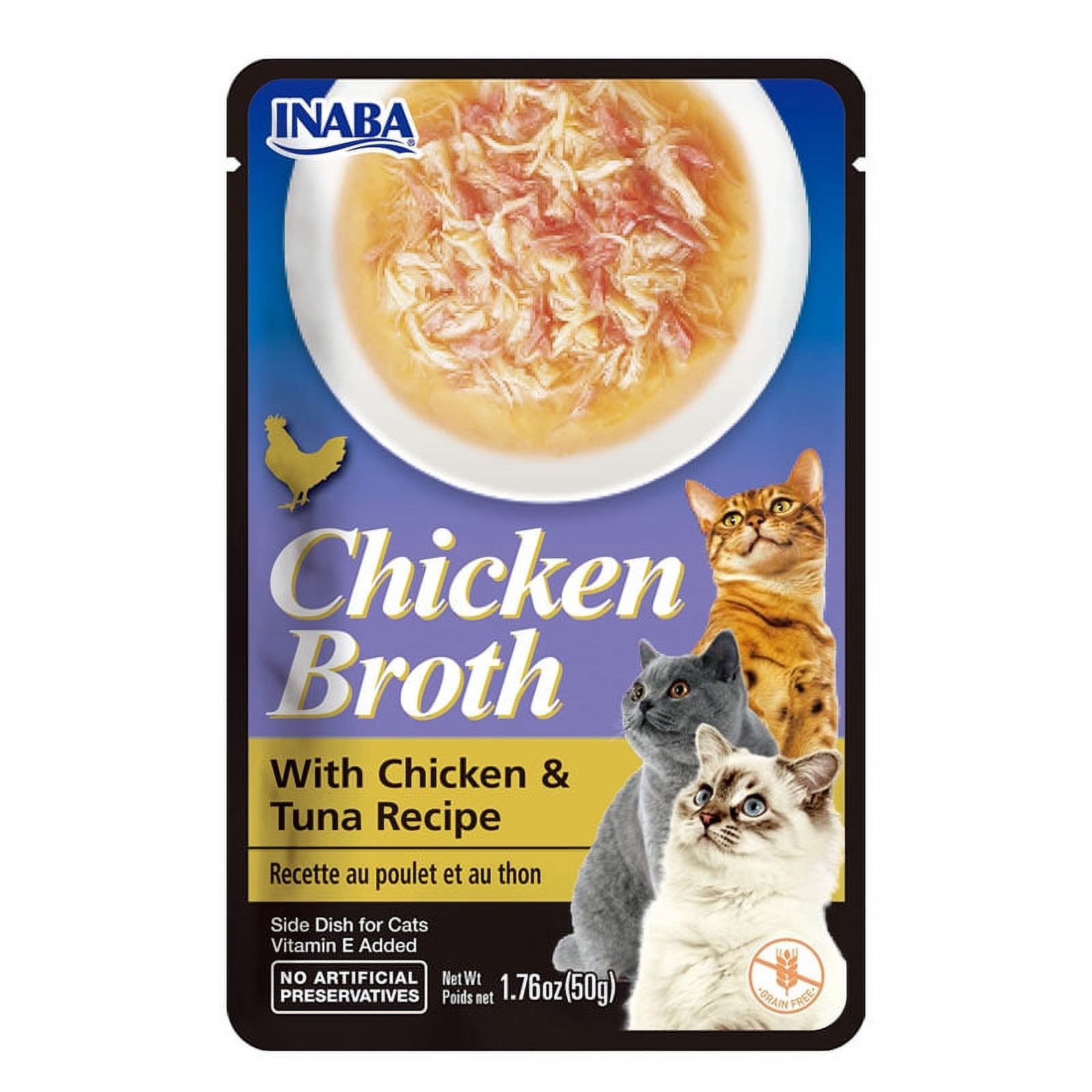 Inaba - Receta De Caldo De Pollo Y Atún 50 Gr