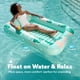 thumbnail image 2 of Tumbona hinchable de bronceado para piscina Float Sloosh 70 x 46 cm L-Aqua, 2 of 7