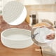 thumbnail image 4 of Tapetes de 18 cm para ollas y sartenes, 5 salvamanteles tejidos con cesta para platos calientes, agarraderas para cocina, accesorios de mesa resistentes al calor., 4 of 7
