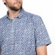 thumbnail image 3 of Camisa M/C Estampada Slim Fit azul L, 3 of 5