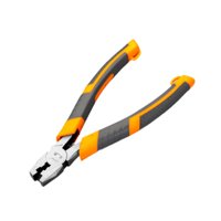 Ioensy - Alicates De Corte De Ranura En V De Acero, Profesionales, Fáciles De Usar, Alicates De Corte Angular Sin Boca De Acceso