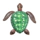 thumbnail image 2 of Decoración Animal De La Tortuga Del Ornamento De La Decoración De La Pared Del Metal Del Estilo Natural Para El Verde Casero, 2 of 3