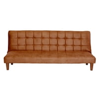 Latam Home - Futon Turin Cuero Kentucky Tabaco