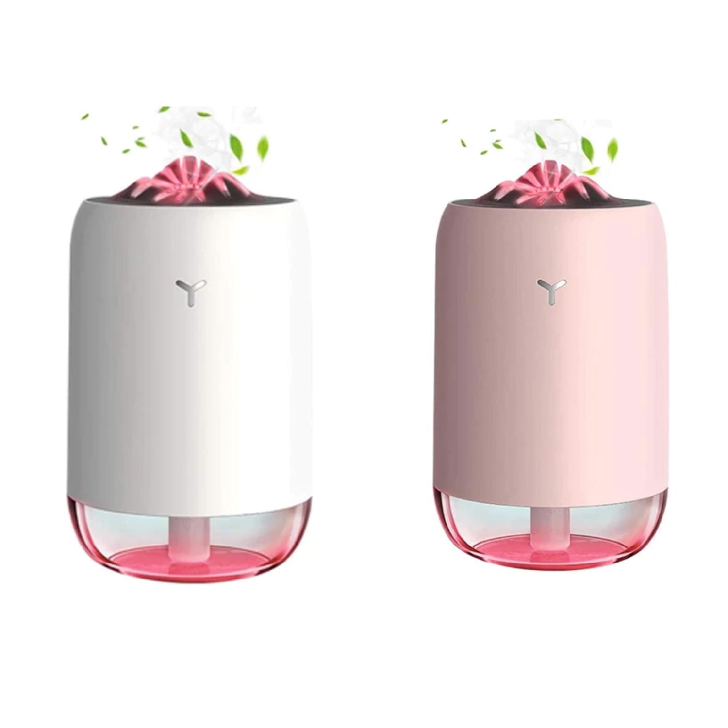 Total Click - Mini Humidificador Difusor De Aromas 7 Colores Led 260ml