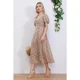 thumbnail image 3 of Vestido Verano Largo Mujer Floral Manga Corta 272, 3 of 4