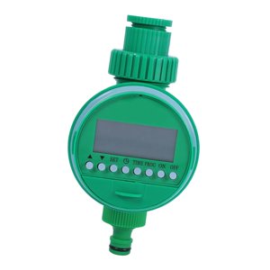 Magideal - Controlador De Válvula De Temporizador De Riego Automático Portátil Pantalla Lcd Riego Controlador De Riego Por Aspersión Duradero Para Patio Patio Al