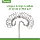 thumbnail image 5 of Batidor Espiral Tovolo de Fondo Plano 25.4 cm Acero Inoxidable, 5 of 6